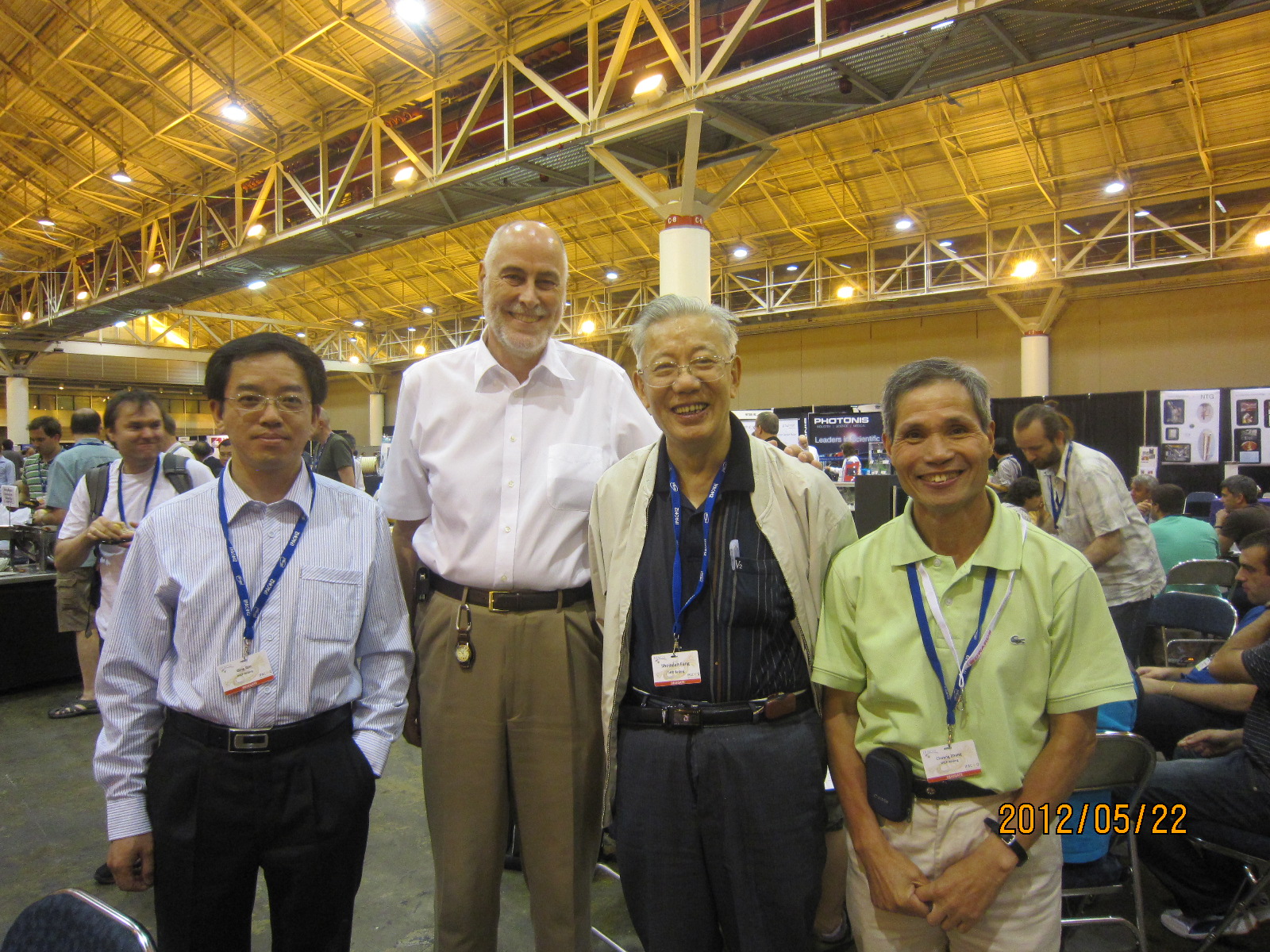 2012年5月22日，在第三届国际粒子加速器大会上